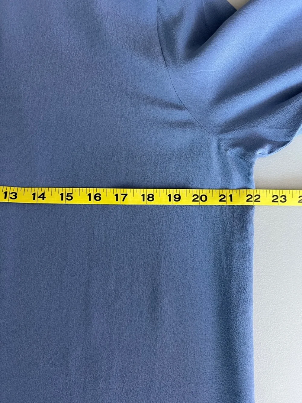 New Everlane THE MUST-HAVE SHIRT IN WASHABLE SILK in French Blue Size 10 - Picture 9 of 12